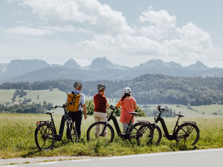 Fahrradfahrt in Bern